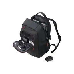 DICOTA - Sac à dos pour ordinateur portable - 15.6" - noir - avec souris optique sans fil (D31719)_2